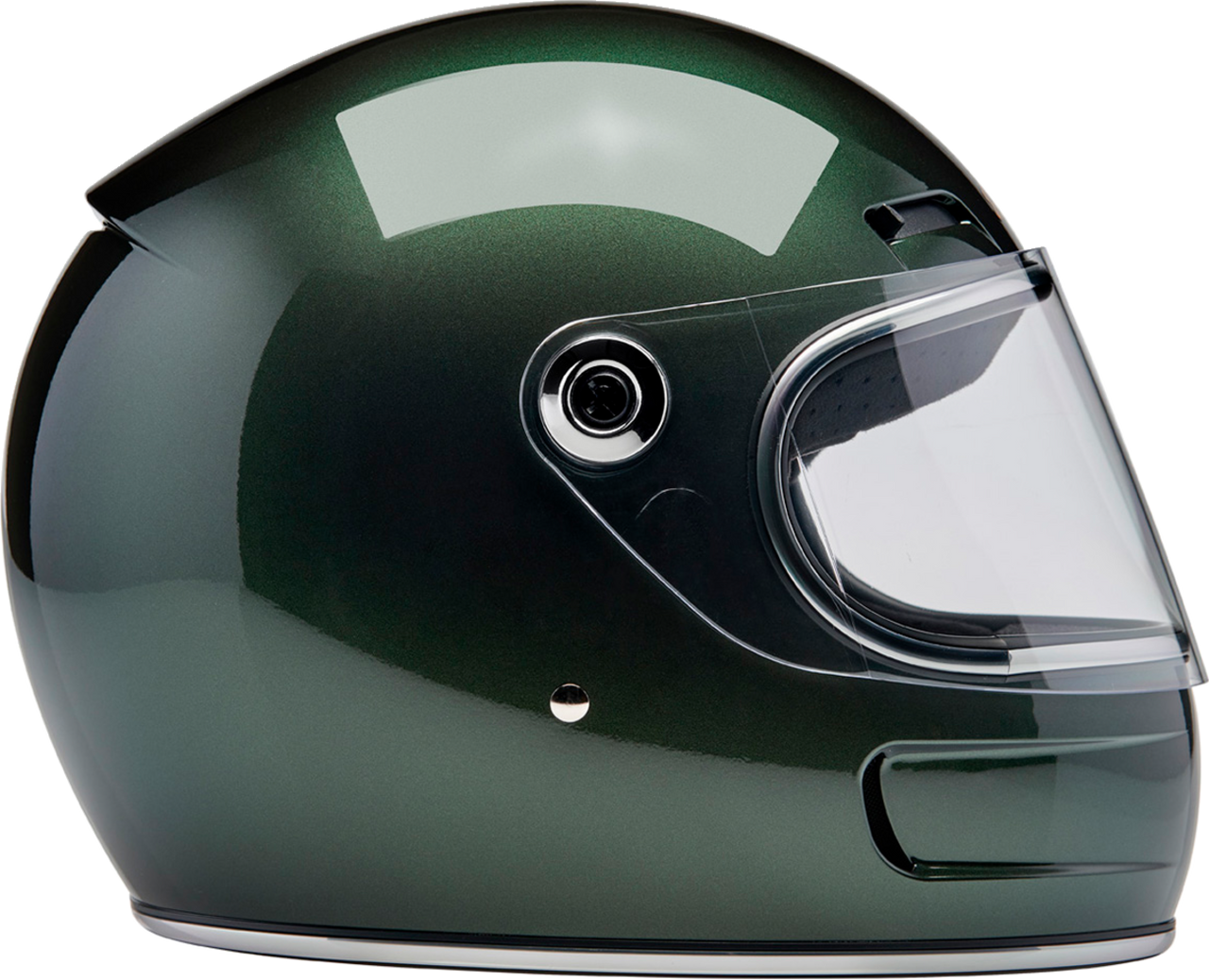 Biltwell Gringo SV Full Face Helmet Metallic Sierra Green