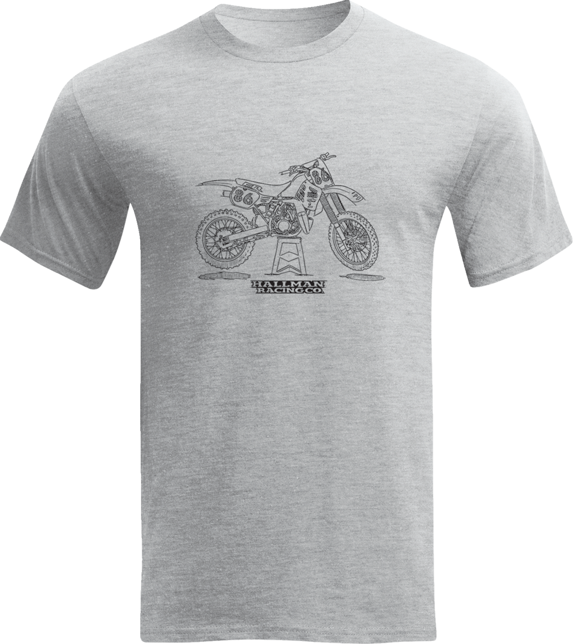 Thor Hallman 2 Smoker T-Shirt Gray