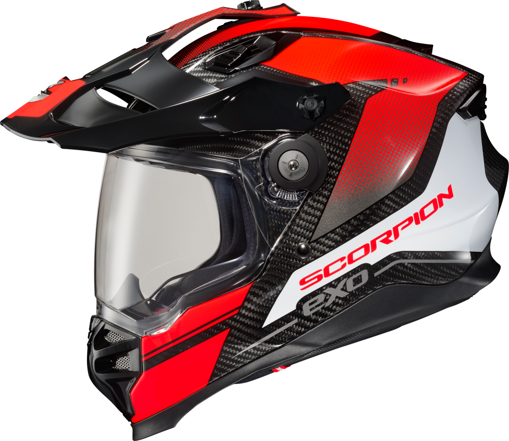 Scorpion XT9000 Carbon Full-Face Helmet - Trailhead Red
