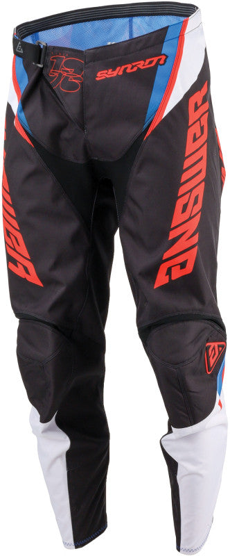Answer Racing 2025 Syncron Envenom Jersey Pant Combo Red/White/Blue