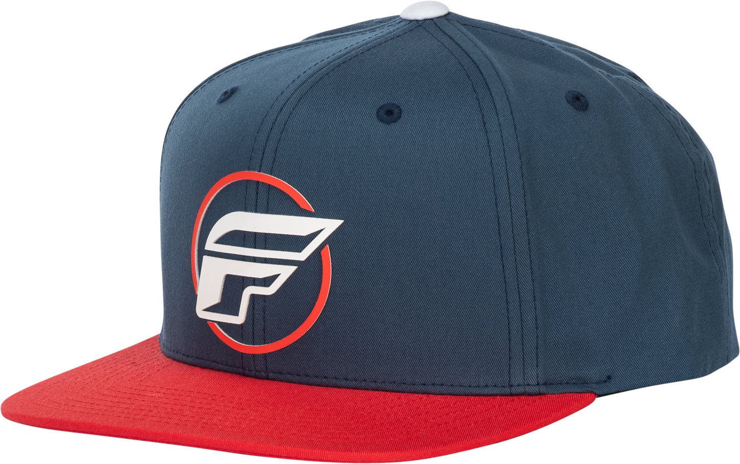 FLY Racing Half-Wing Hat Blue/Red