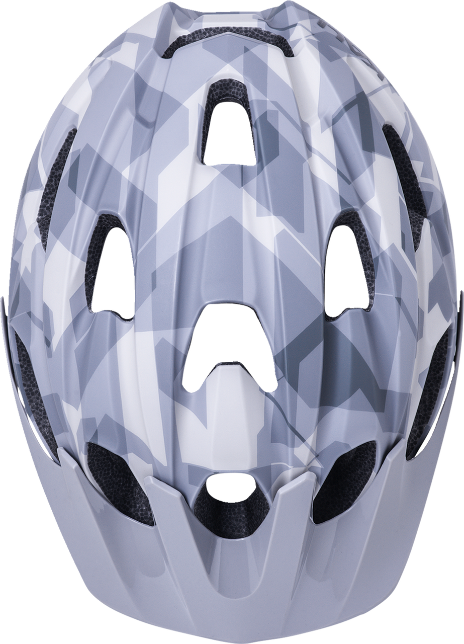 Kali Pace Camo Bicycle Helmet Camo Matte Gray