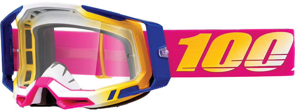 100% - 50009-00012 - RACECRAFT 2 GOGGLE MISSION CLEAR LENS