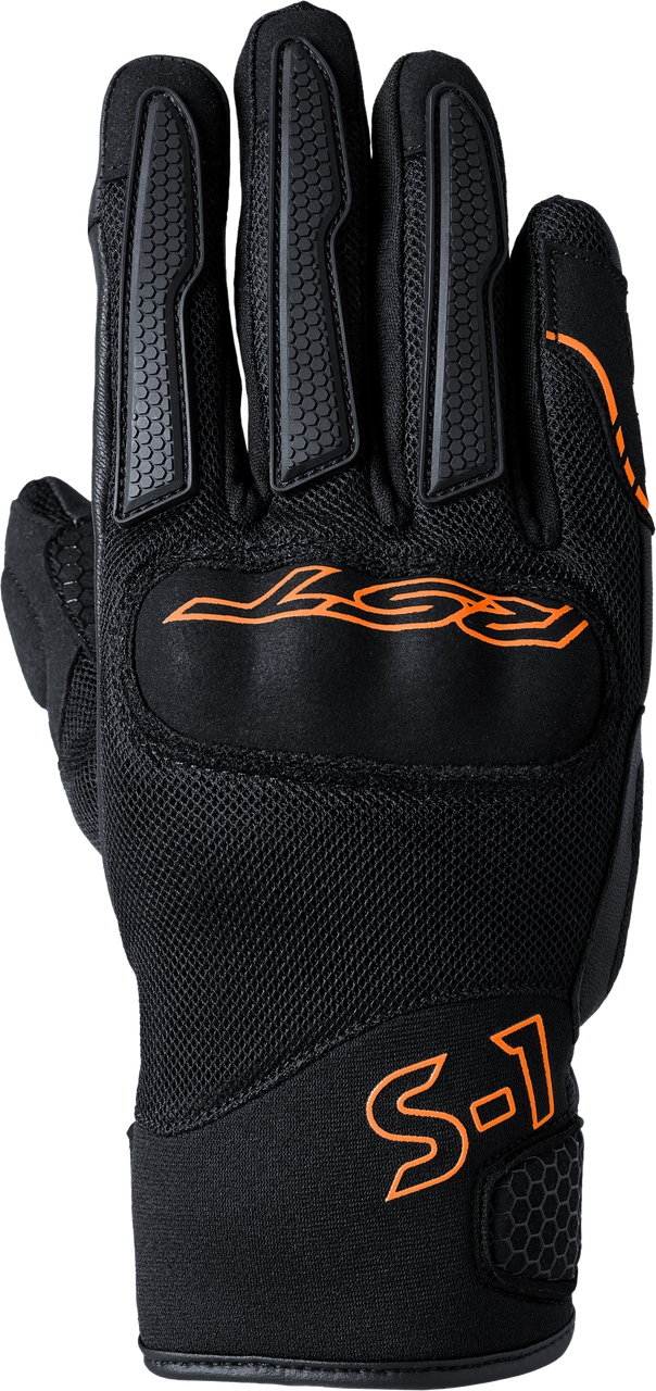 RST S1 Mesh CE Gloves Black/Neon Orange