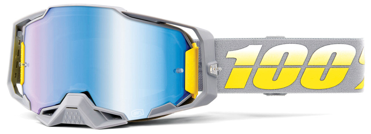 100% Armega Offroad Goggle Complex - Mirror Blue Lens