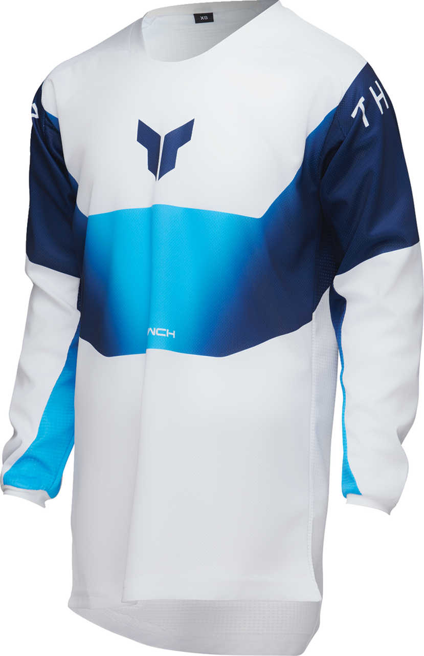 Thor 2025 Youth LAUNCHMODE Storm Jersey White