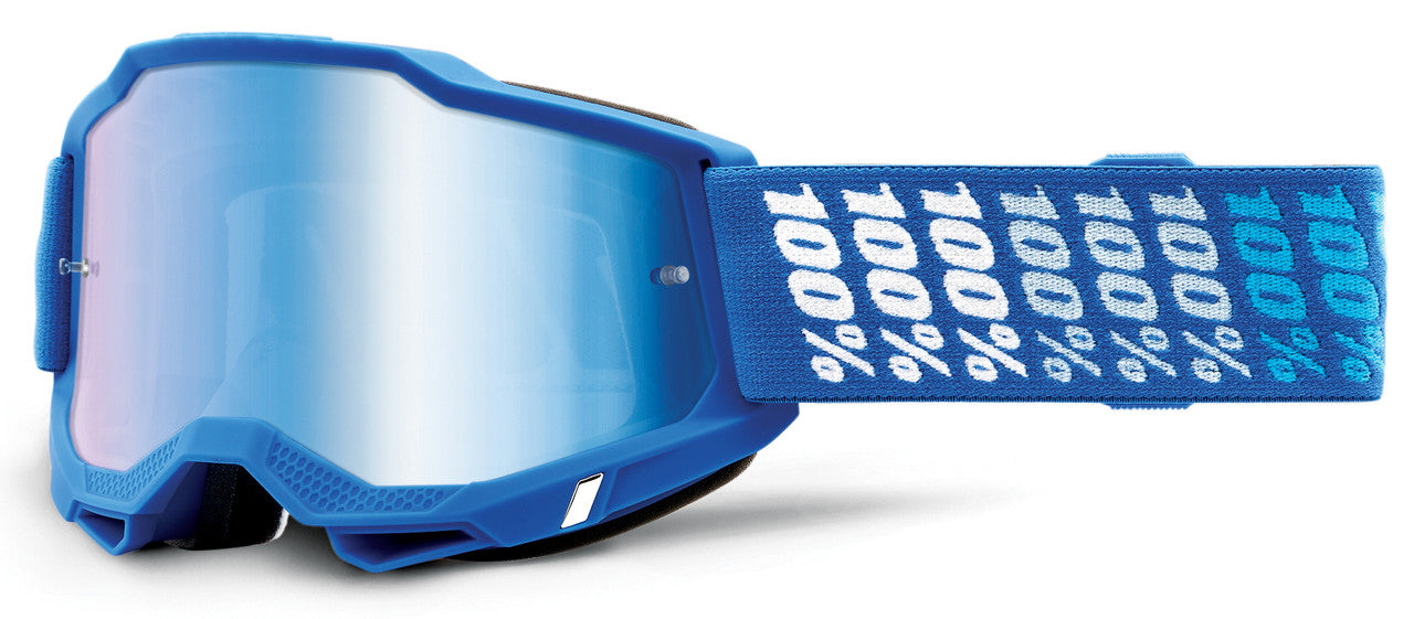 100% Accuri 2 Offroad Goggle Vaulter - Mirror Blue Lens
