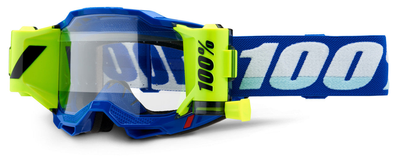 100% Accuri 2 Forecast Offroad Goggle Blue - Clear Lens