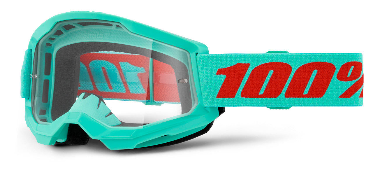 100% Strata 2 Offroad Goggle Maupiti - Clear Lens