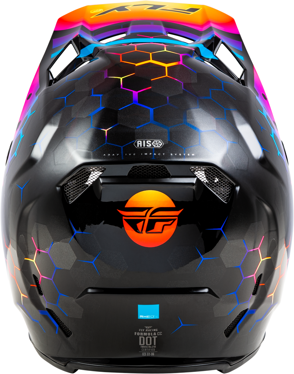 FLY Racing 2025 Formula CC Tektonic Helmet Black/Sunset