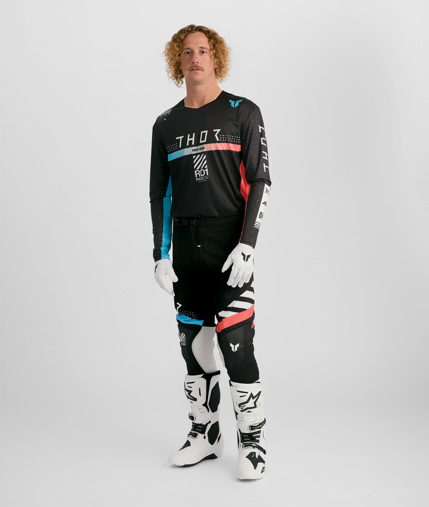 Thor 2026 Sportmode Synth Black Jersey Pant Combo