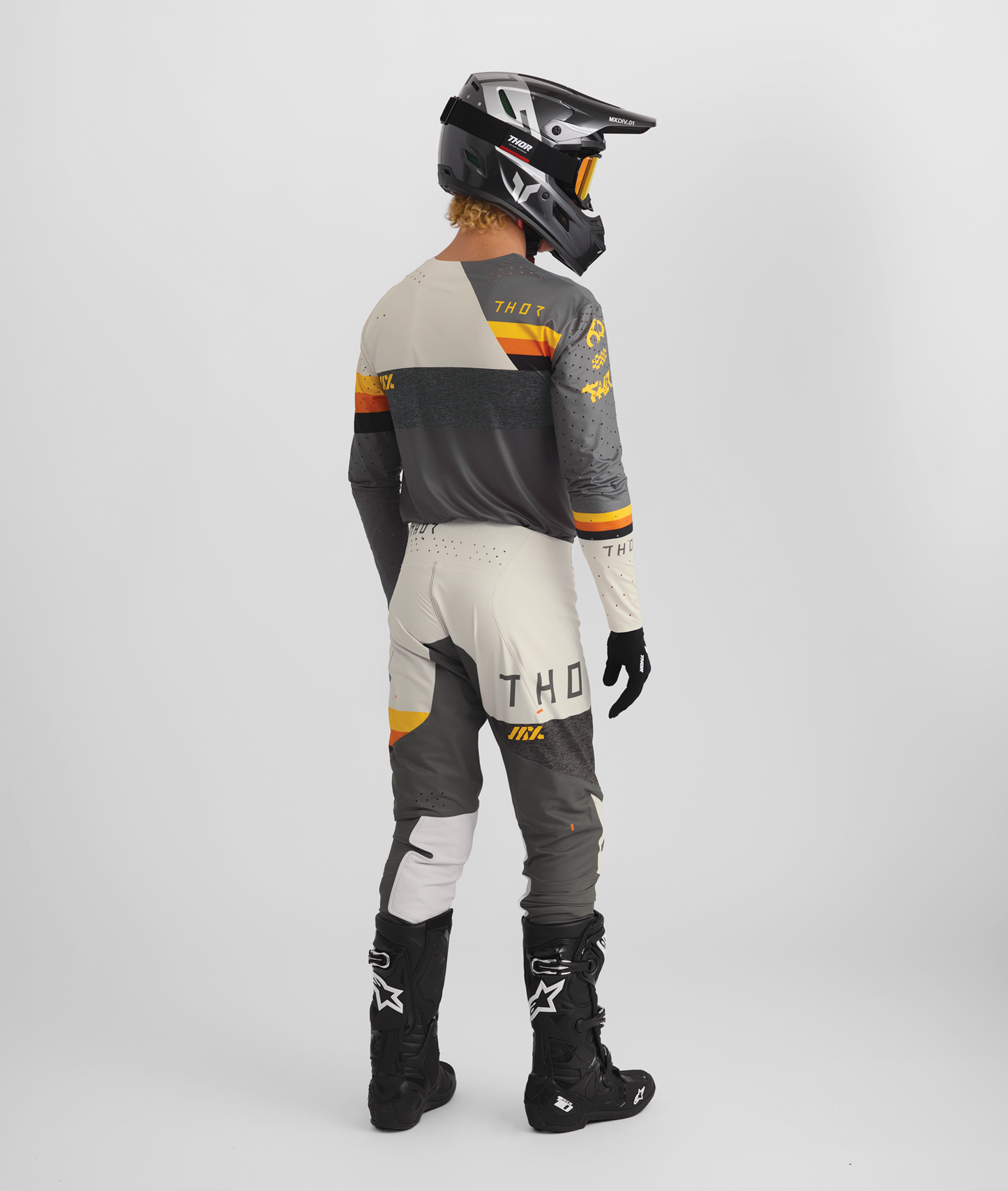 Thor 2026 Sportmode League Charcoal/White Jersey Pant Combo