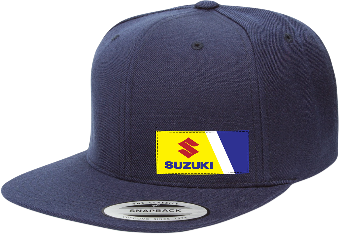 Factory Effex Suzuki Wedge Hat - Navy