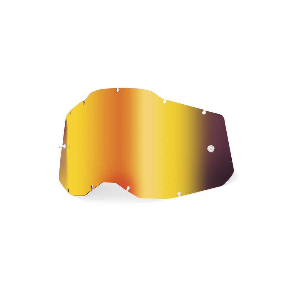 100% - 59078-00005 - RC2/AC2/ST2 SHEET MIRROR RED LENS