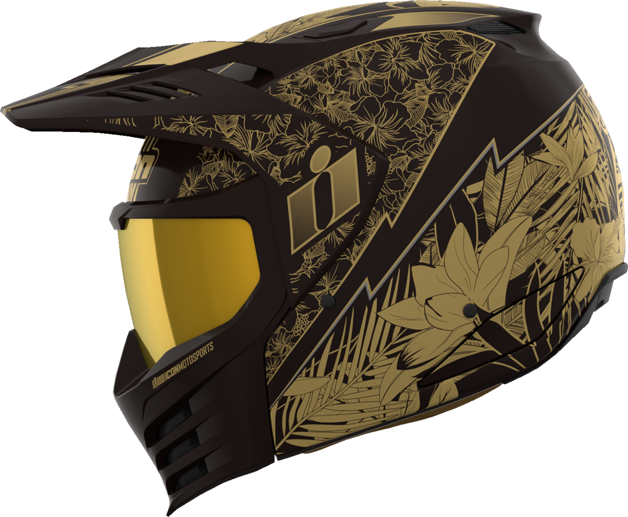 ICON Elsinore Helmet Kaonohi Black