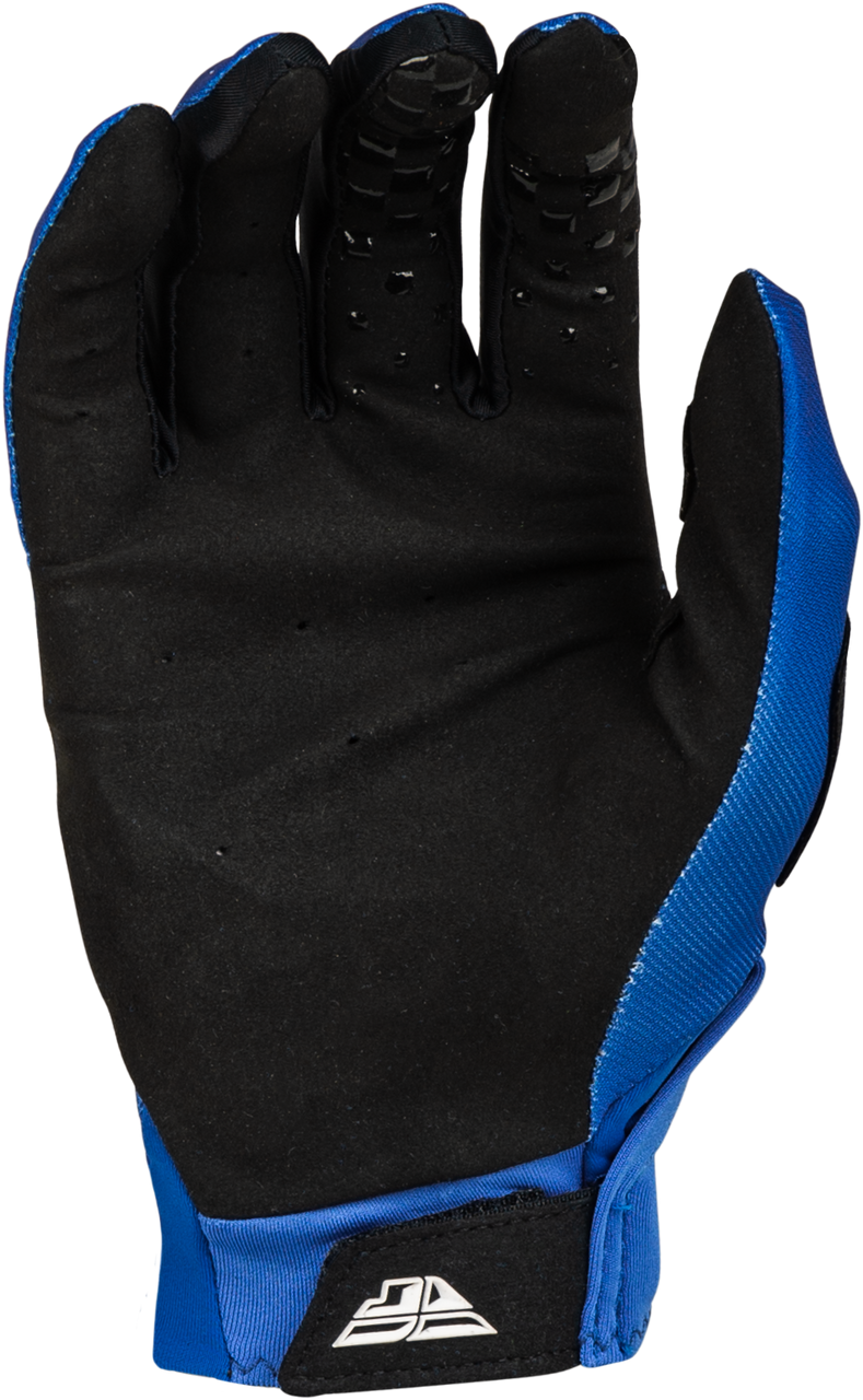 FLY Racing 2025 Youth Pro Lite Gloves Blue/White Youth Large