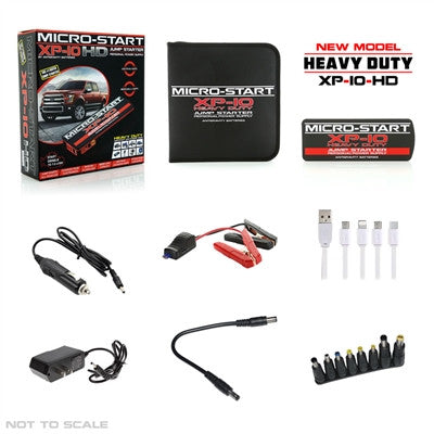 Antigravity 18,000 mAh Jump Pack Heavy-Duty XP-10-HD Micro-Start - AG-XP-10-HD