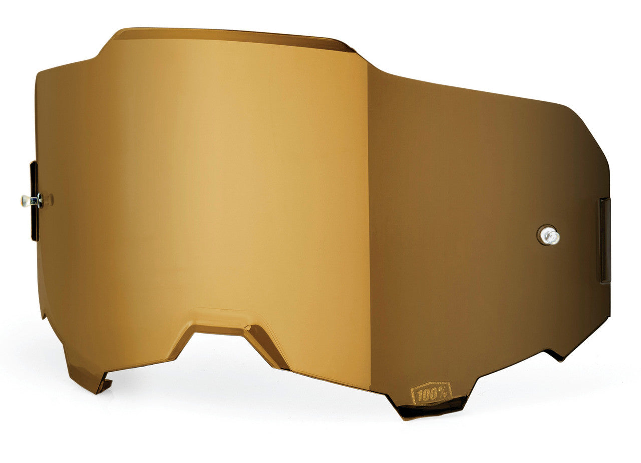 100% Armega Replacement - Injected Mirror True Gold Lens