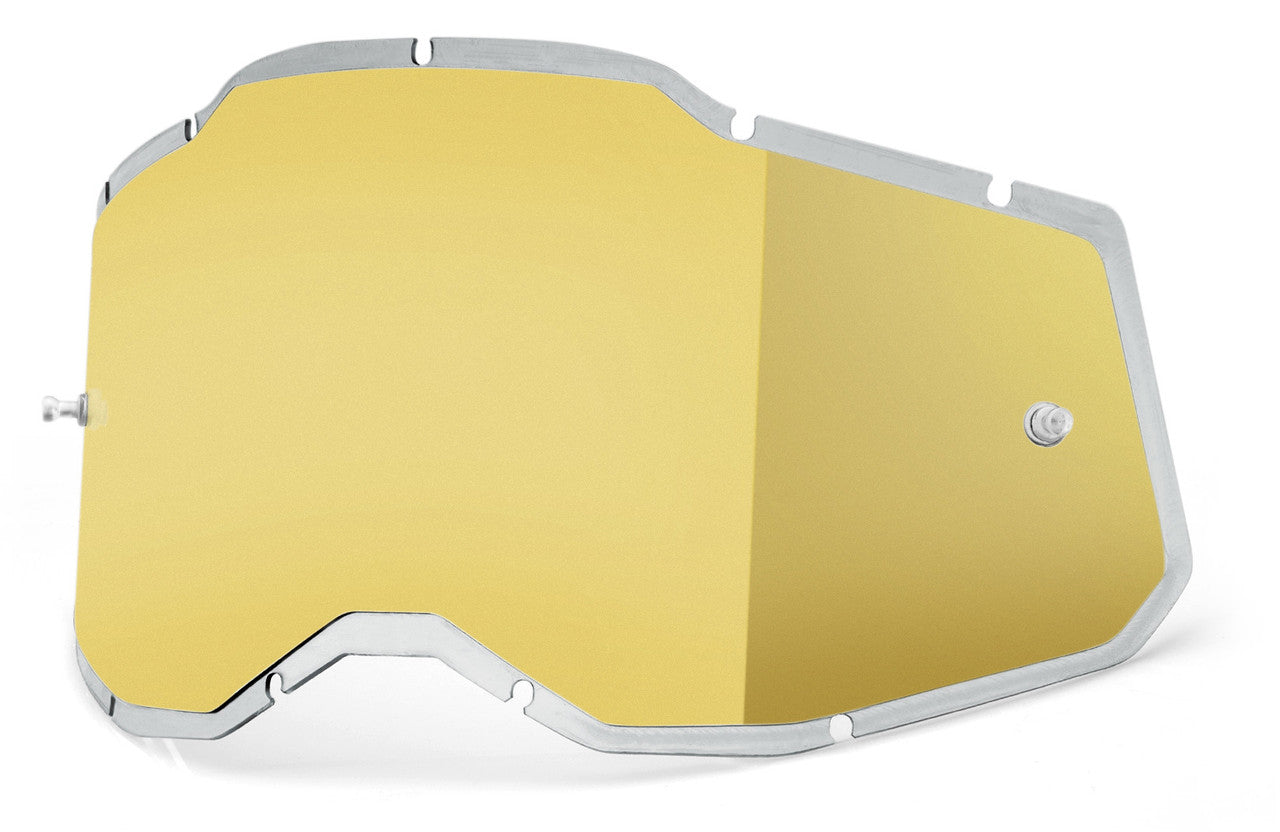 100% RC2/AC2/ST2 Plus Replacement - Injected Mirror Gold Lens