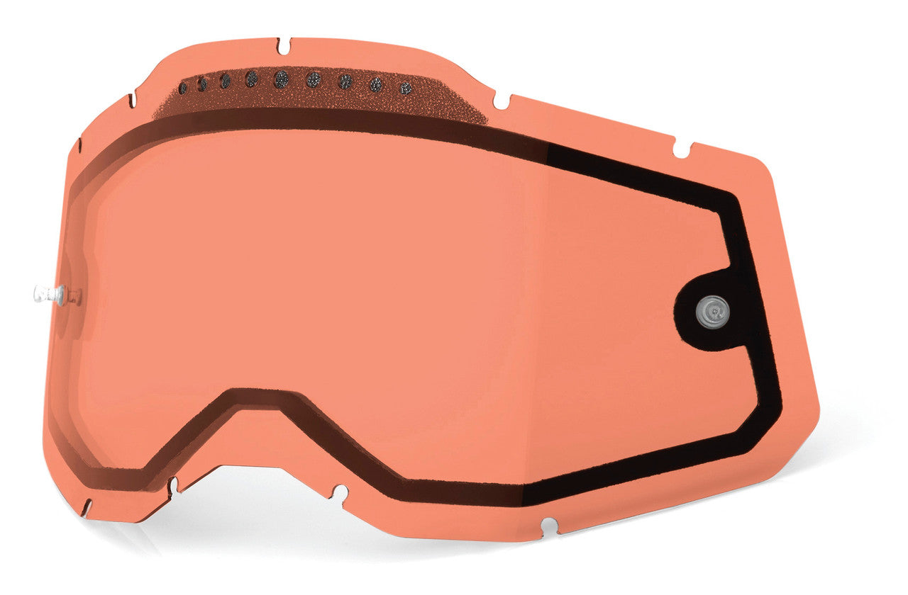 100% RC2/AC2/ST2 Replacement - Dual Pane Vented Rose Lens