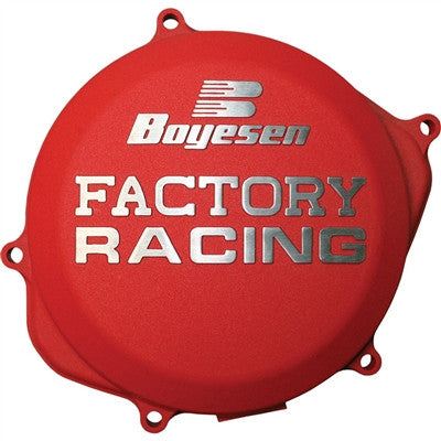 Boyesen Spectra Factory Clutch Cover - Red - Suzuki