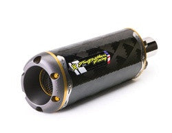 Two Brothers - Kawasaki ZX-6R (09-11) M-2 Standard Full Exhaust System (Carbon Fiber)