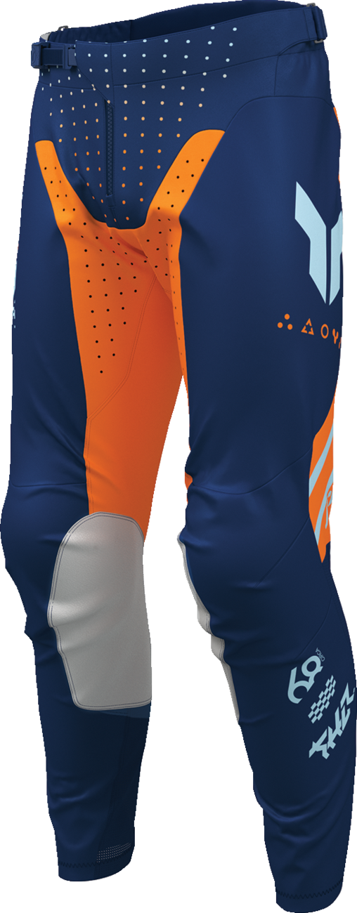 Thor 2026 Launchmode Futura Navy/Orange Jersey Pant Combo