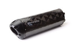 Two Brothers - BMW K1200 R/S/GT (05-08) M-2 Black Series Slip-On (Carbon Fiber)