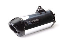 Two Brothers - Kawasaki Ninja 250R (08-11) M-2 Black Series Slip-On (Aluminum)