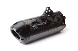 Two Brothers - Kawasaki Ninja 250R (08-11) M-2 Black Series Slip-On (Carbon Fiber)