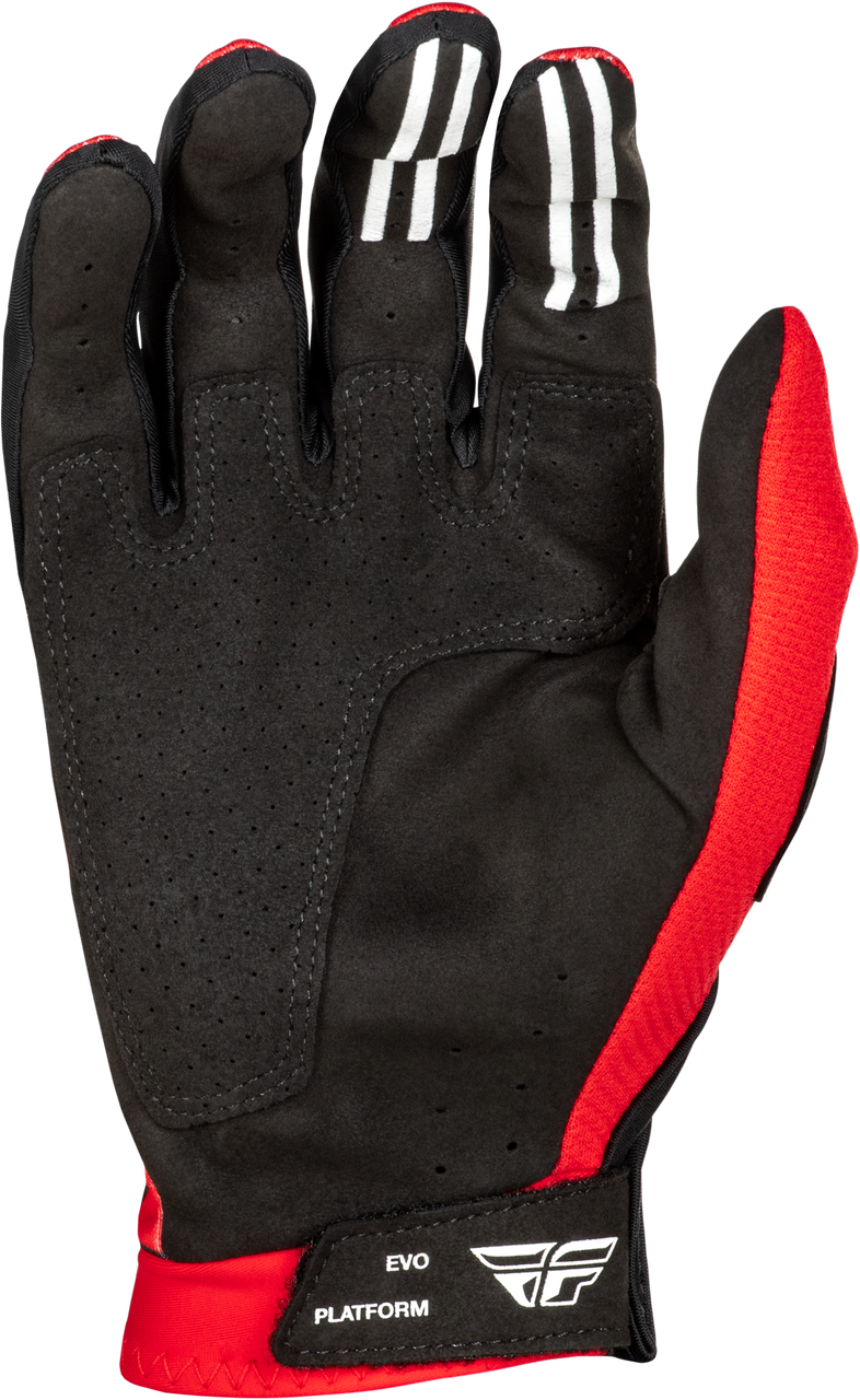 FLY Racing 2025 Youth Evolution DST Gloves Red/White/Black Youth Large
