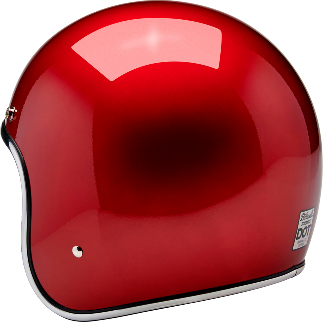 Biltwell Bonanza Open Face Helmet Metallic Cherry Red