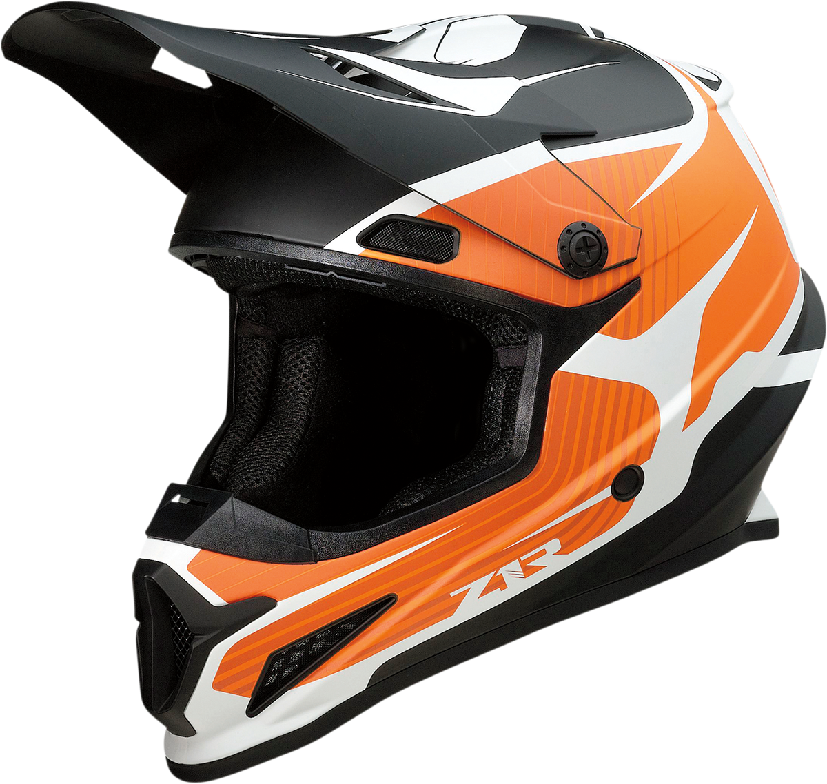 Z1R Rise Flame Offroad Helmet Orange