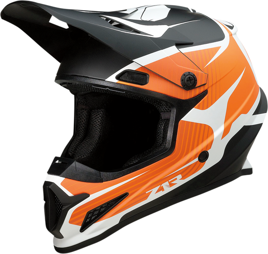 Z1R Rise Flame Offroad Helmet Orange