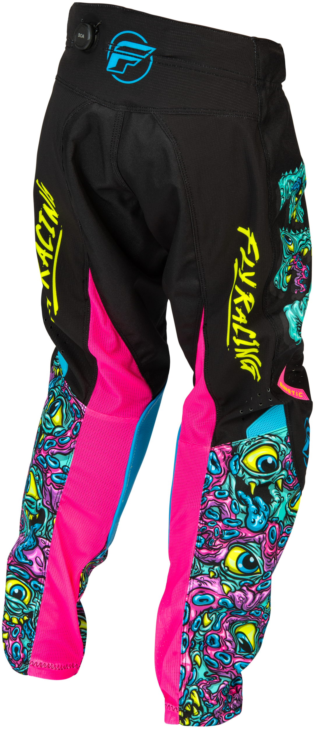 FLY Racing 2026 Youth Kinetic Mutant Pant Black/Multi
