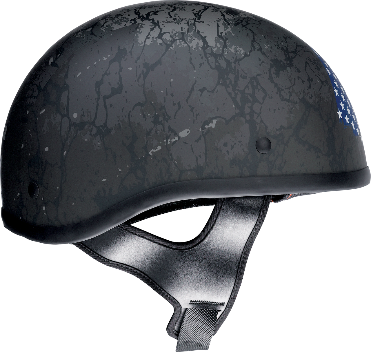 Z1R CC Beanie Justice Half Helmet Black/Red/White/Blue