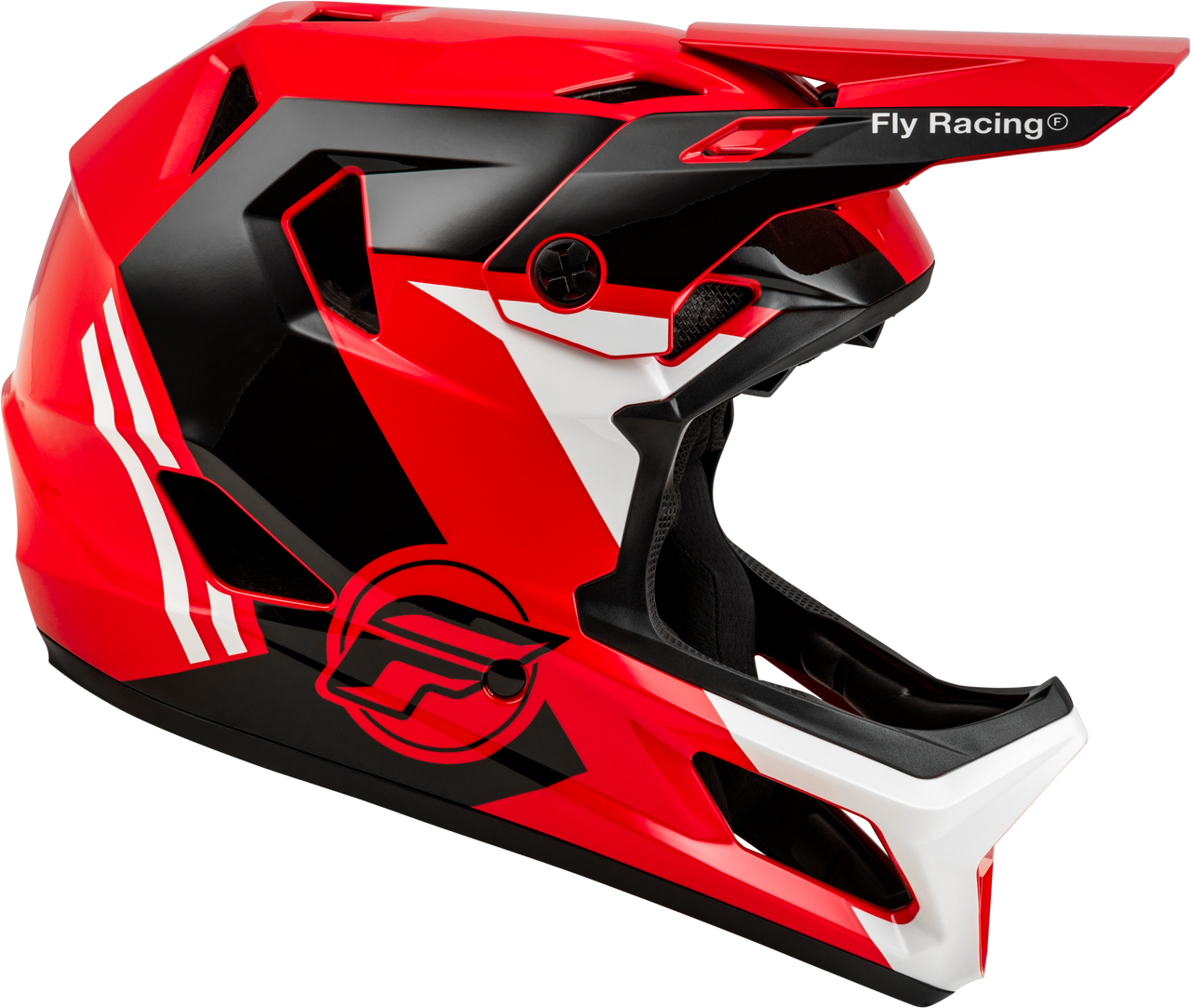FLY Racing 2025 Rayce Bicycle Helmet Red/Black/White