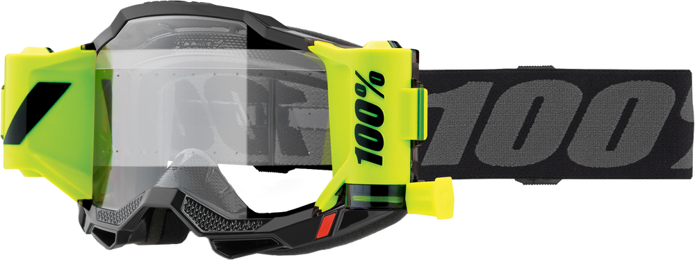 100% - 50017-00008 - ACCURI 2 FORECAST GOGGLE BLACK CLEAR LENS