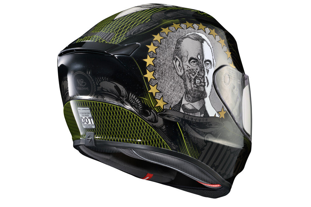 Scorpion EXO-R420 Full-Face Helmet - Illuminati 2 Black