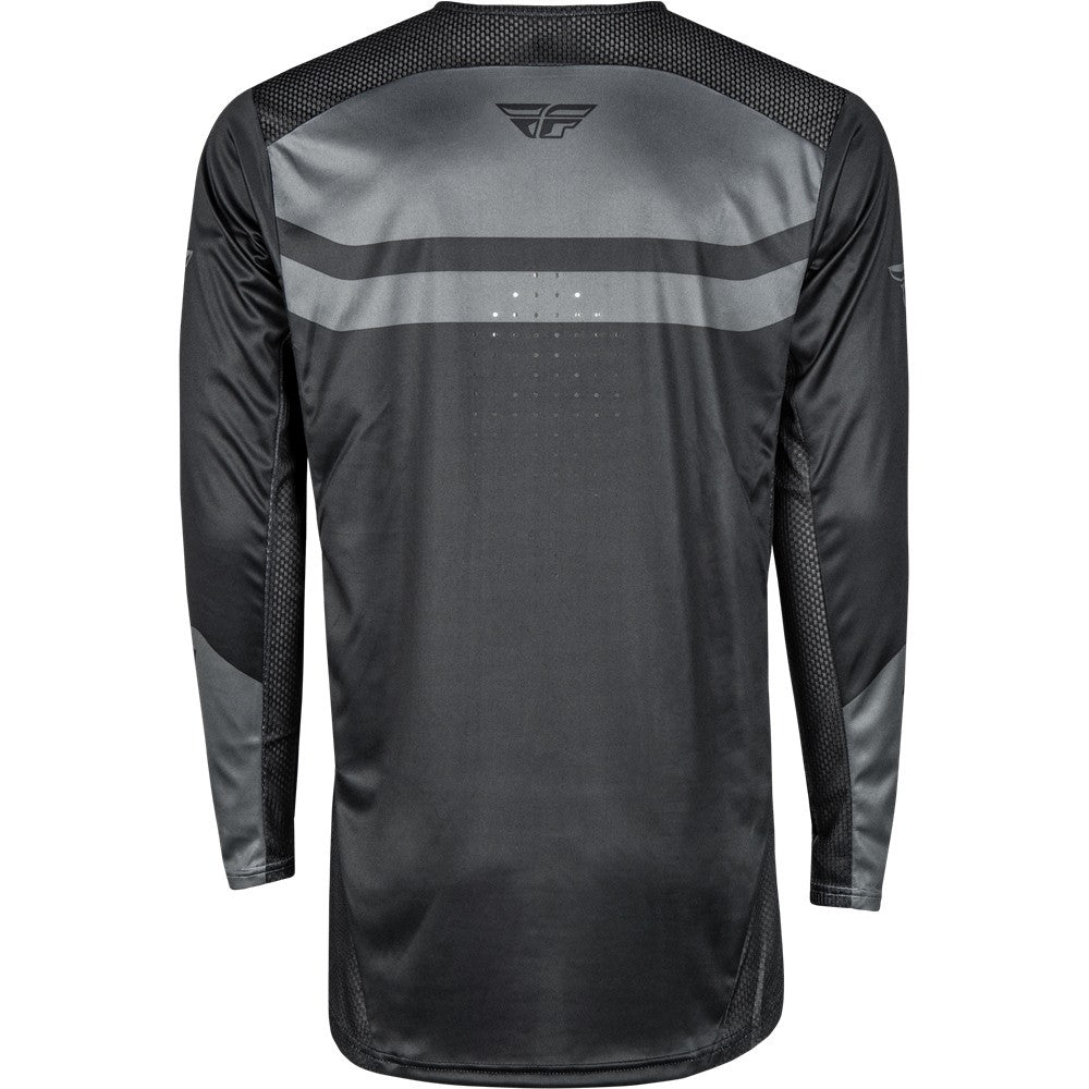 FLY Racing 2025 Youth Rayce Bicycle Jersey Pant Combo Black/Charcoal