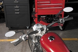 Bikemaster Old School Flame Mirror