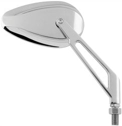 Bikemaster Wedge Stem Mini Teardrop Mirror