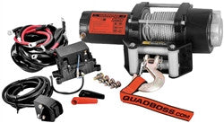 QuadBoss Winches & Accessories - 2500lb With Wire Cable