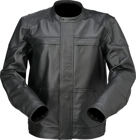 Z1R Justifier Leather Jacket Black