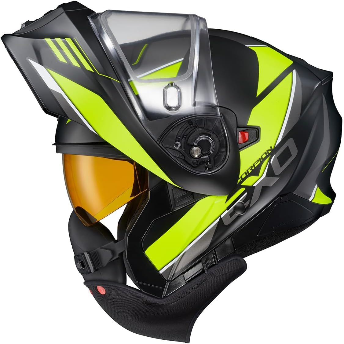 Scorpion EXO-GT930 Cold Weather Electric Snow Helmet Modulus Hi-Vis