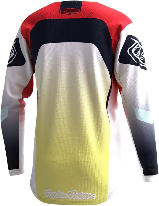 Troy Lee Designs 2023 Youth GP Jersey Pant Combo Arc Acid Yellow/Red