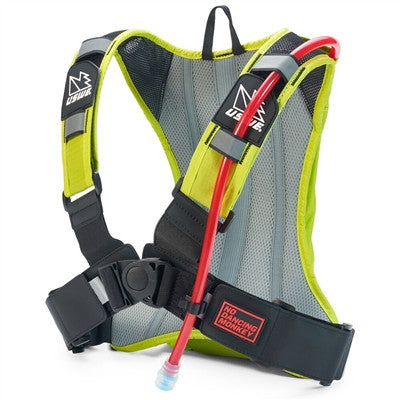 USWE Outlander 2 Hydration Pack with 1.5L bladder - Crazy Yellow