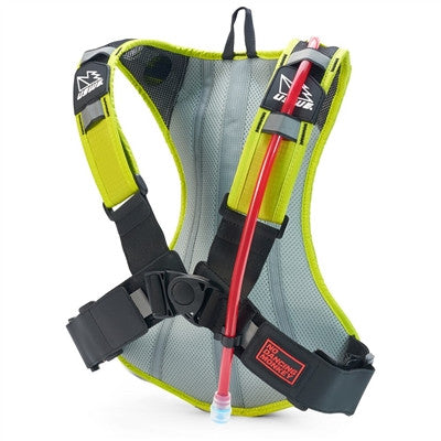 USWE Outlander 4 Hydration Pack with 3L bladder - Crazy Yellow