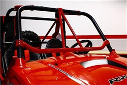 Dragonfire RZR RacePace Flying V & Dash Bar Brace (Fits All RZR Models) - Red