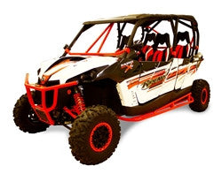 Dragonfire Maverick Max Race Pace Nerf Bars - Red